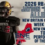 Jayden Allen named 2026 RB/WR of the week for New England in SNE.