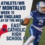 Quarterback Montalvo named Week 11 Player of the Week by New England.