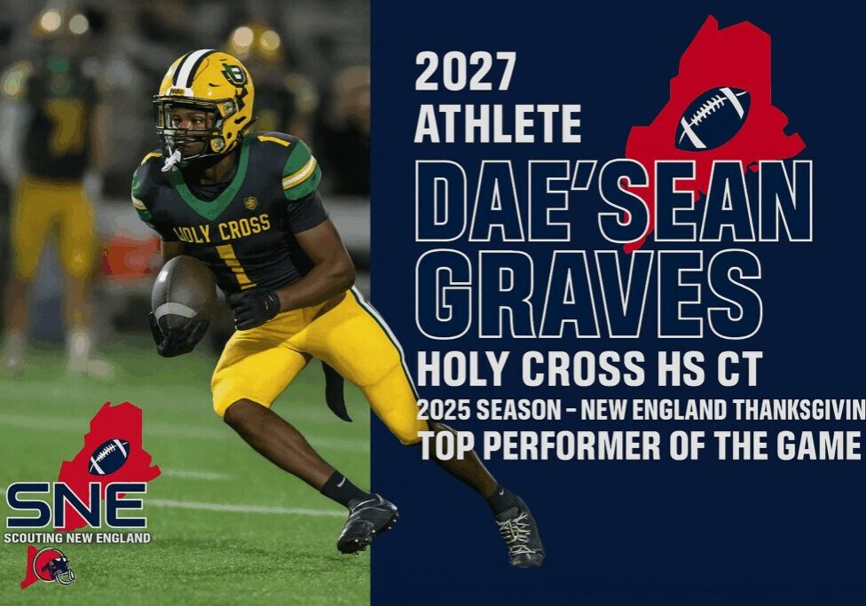 Daesean Graves, top 2027 athlete, excels in 2025 New England cross country season.