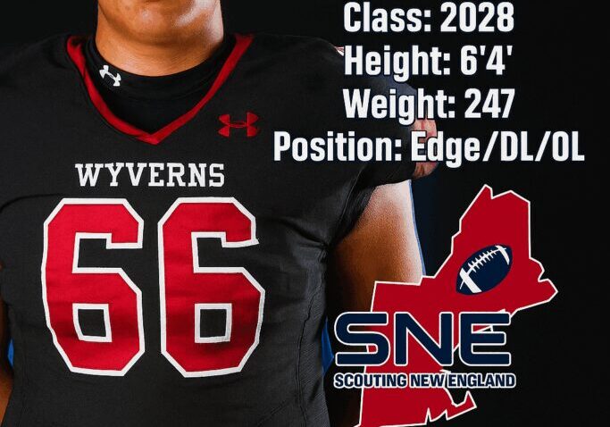 Football player profile for Kingswool Oxford School, Connecticut.